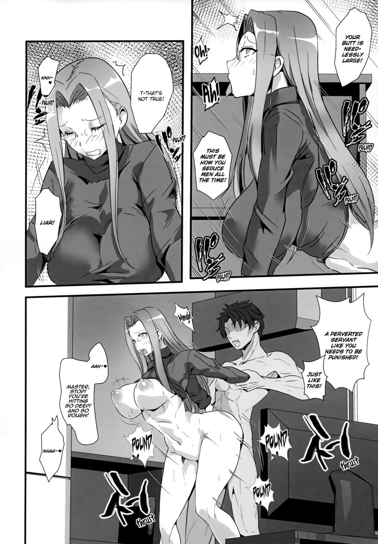 Hentai Manga Comic-Living Together With Rider and Next-Door OL Servant-Read-6